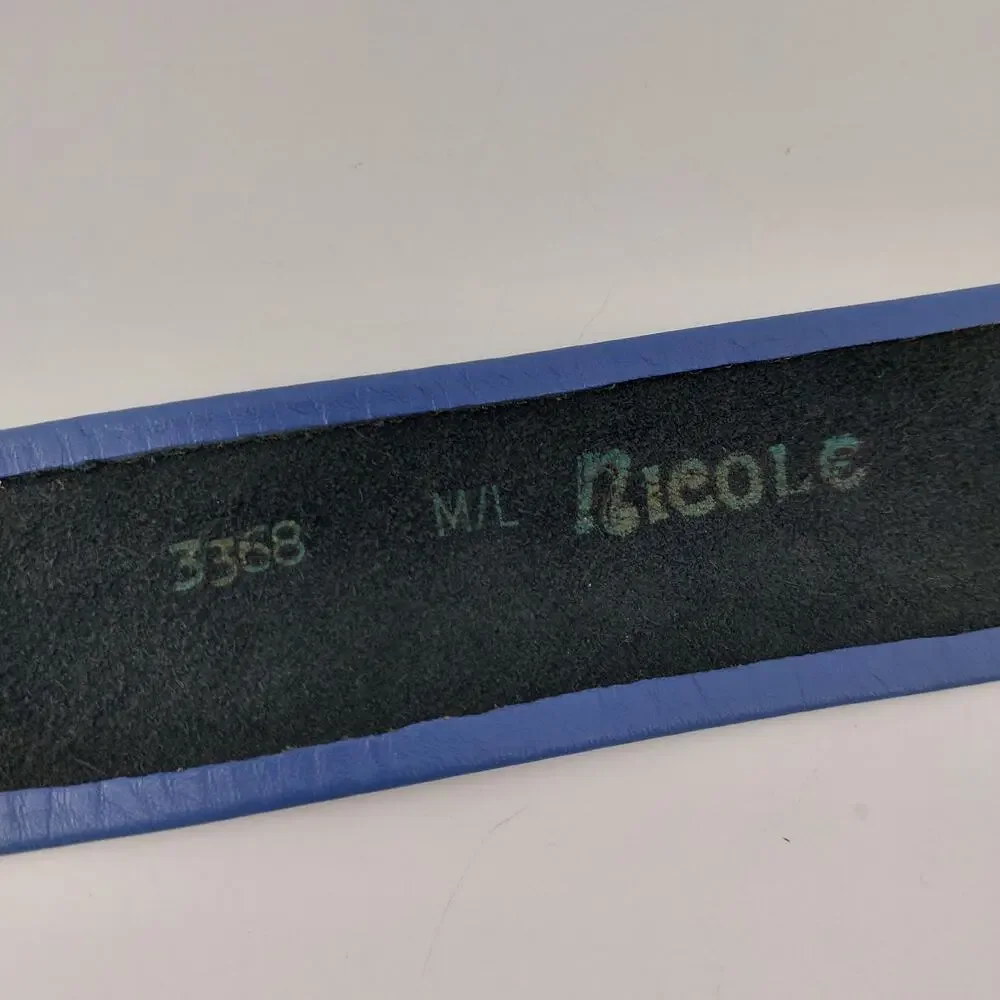 Vintage Nicole Leather Belt Belt Women's Glam 90s M/L